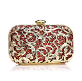 Metal Evening Bag Banquet Clutch Bag
