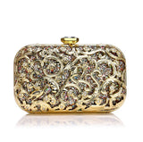Metal Evening Bag Banquet Clutch Bag
