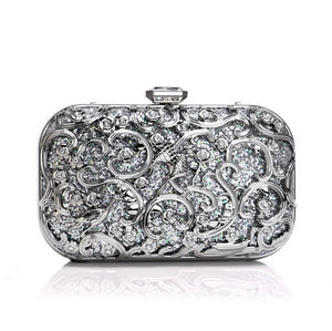 Metal Evening Bag Banquet Clutch Bag