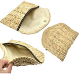 Bohemian Straw Knitted Handbag Clutch Beach Long Bag