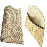 Bohemian Straw Knitted Handbag Clutch Beach Long Bag