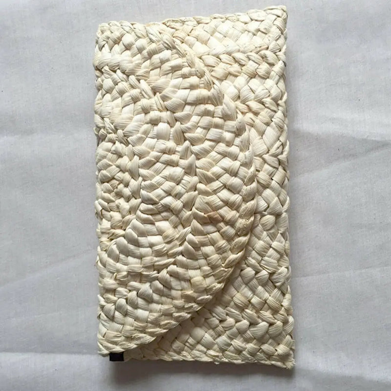 Bohemian Straw Knitted Handbag Clutch Beach Long Bag