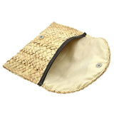 Lady Women Summer Straw Handbag Retro Key Money Beach Bag Clutch