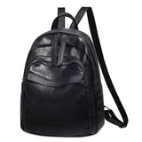 Women Backpack Lady PU Leather Travel Rucksack Girls School Bag