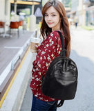 Women Backpack Lady PU Leather Travel Rucksack Girls School Bag