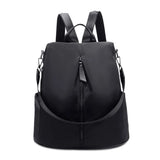 Women Canvas Backpack Student School Bag Preppy Style