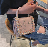 Female Bag Flower Bag Shoulder Bag Ladies Bag