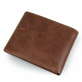 Cow Leather Men Clutch Wallets Male Purse Short Wallet Man's Clutch