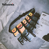 Holographic Waist Pack Clear PVC Travel Bag
