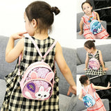 Sequin Cartoon Shoulder Bag Kindergarten Schoolbag Backpack For Kids
