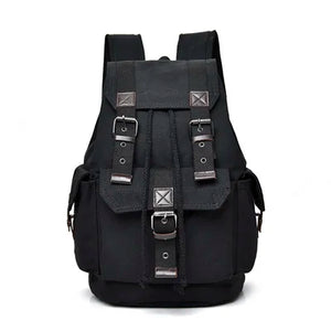 Men Canvas Backpack Large Male Mochilas Casual Schoolbag For Boys