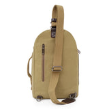 Men Canvas Chest pack Men Single Backpacks Male Casual Schoolbag