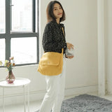 Canvas Shoulder Bag Women Beach Handbag Casual Crossbody Messenger Sac