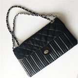 Graceful Rhombus Chain Women's Bag - Customizable