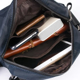 Camouflage Print Men's Shoulder Bag Waterproof Nylon