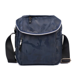 Camouflage Print Men's Shoulder Bag Waterproof Nylon