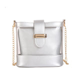 Transparent Women's Shoulder Beach Bag Waterproof Wave Point Master Bag