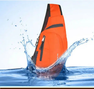 Solid Cross Body Sling Bag Outdoor Sport Chest Waist Pack