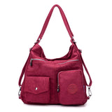 Waterproof Women Bag Double Shoulder Bag High Nylon Female bag