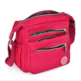 Women Nylon Shoulder Bag Multi-pocket Crossbody Tote Purse Messenger Satchel
