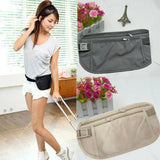 Travel Money Belt Waist Security Wallet RFID Passport Pouch