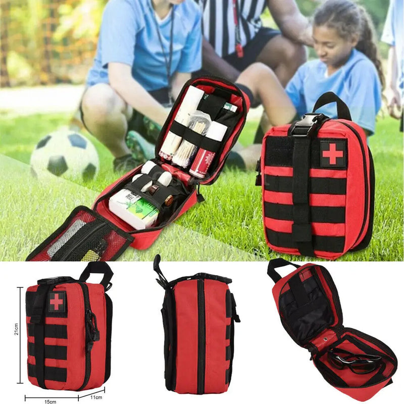 New First Aid Kit Travel Bag Camping Sport Emergency Rescue Empty Bag