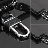 Men Clutch Bag Key Holder Vintage Zipper Long Wallet