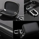PU Leather Car Key Case Holder Bag for Universal Key