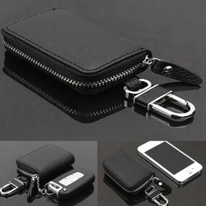 PU Leather Car Key Case Holder Bag for Universal Key