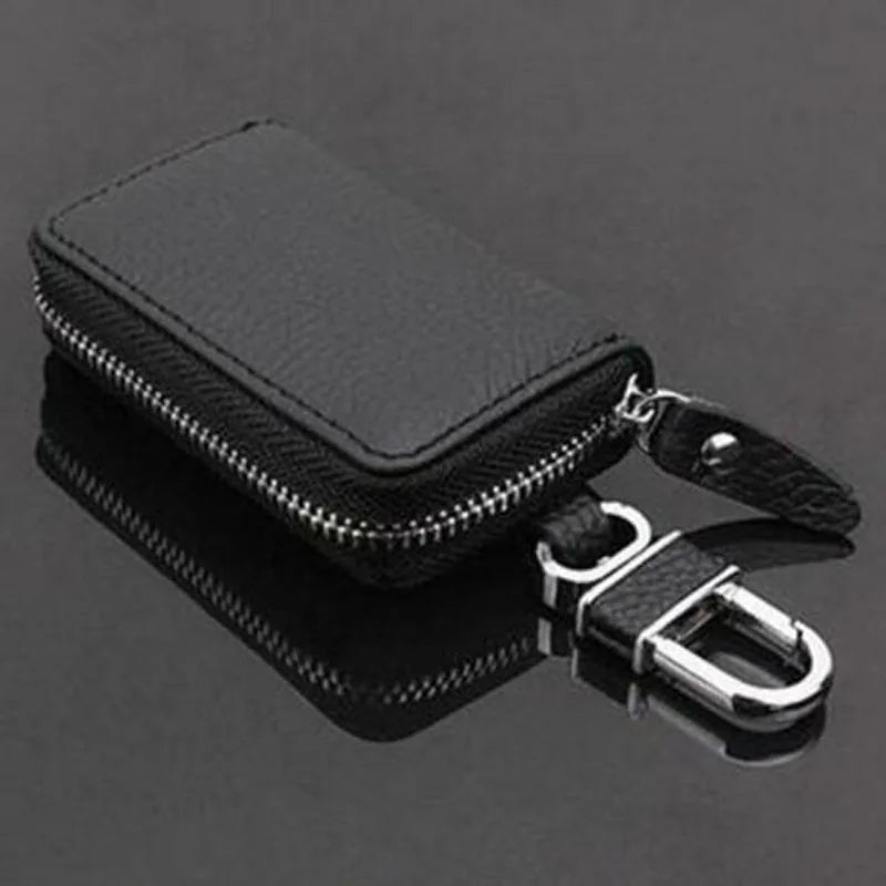 PU Leather Car Key Case Holder Bag for Universal Key