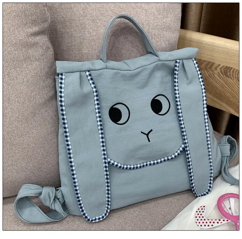 3D Ears Backpack Schoolbag for Kids Boys Girls Oxford Rucksack