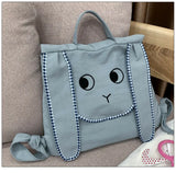 3D Ears Backpack Schoolbag for Kids Boys Girls Oxford Rucksack