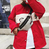 Women Love Printed Waist Fanny Pack Belt Bag Travel Hip Bum Bag