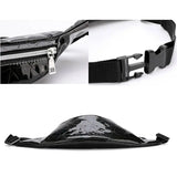 Glitter Laser Plaid Fanny Pack Money Belt Bag