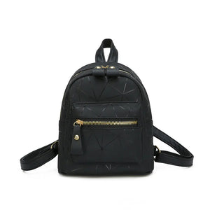 Women Leather Backpack School Rucksack College Shoulder Satchel