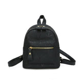 Women Leather Backpack School Rucksack College Shoulder Satchel