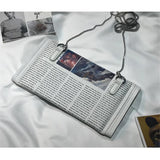 Women Handbag Chain PU Shoulder Bag Envelope Casual Clutch Purse