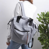 Nylon Backpack Women Casual Backpacks High Capacity Back To School Bag