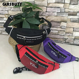 Colorful Nylon Waist Bag Fanny Pack Travel Purse Phone Pouch