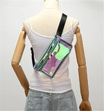 Waterproof Transparent Waist Bags Laser Waist Pack Clear Fanny Pack