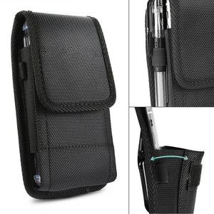 Retro Men Phone Pouch Classic Men's Belt Bag Hanging Waist Storage Bag