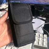 Retro Men Phone Pouch Classic Men's Belt Bag Hanging Waist Storage Bag