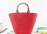 South Korea Straw Bag Casual Handbag Summer Holiday Shoulder Bag