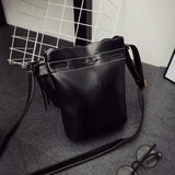 Spring Summer Women's Bucket Shoulder Bag Small Slung Bag
