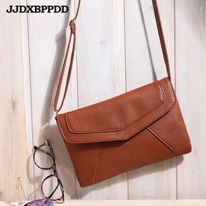 Summer Women Bag Leather Handbags PU Shoulder Small Flap Crossbody