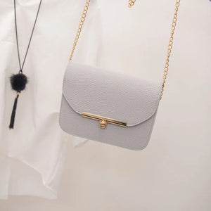Summer Womens Chain Detail Cross Body Bag Ladies Shoulder Bag Clutch Bag