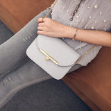 Summer Womens Chain Detail Cross Body Bag Ladies Shoulder Bag Clutch Bag