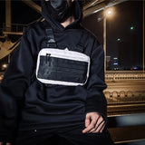 Tactical Chest Rig Bag Hip Hop Streetwear Functional Tactical Vest Chest Bag