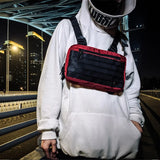Tactical Chest Rig Bag Hip Hop Streetwear Functional Tactical Vest Chest Bag