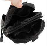Waterproof Nylon Tactical Waist Bag Sport Pack Pouch